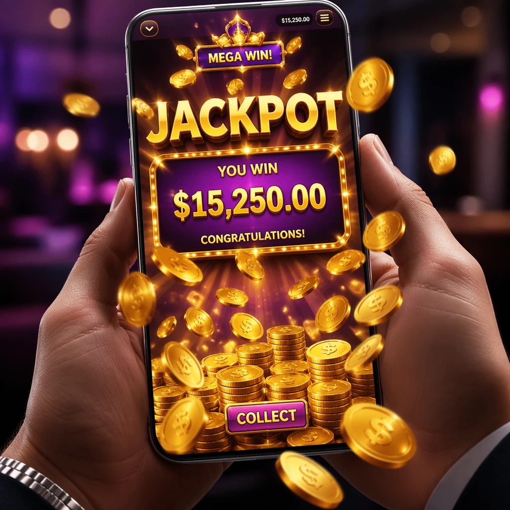 Luna Casino mobile app interface for iOS and Android